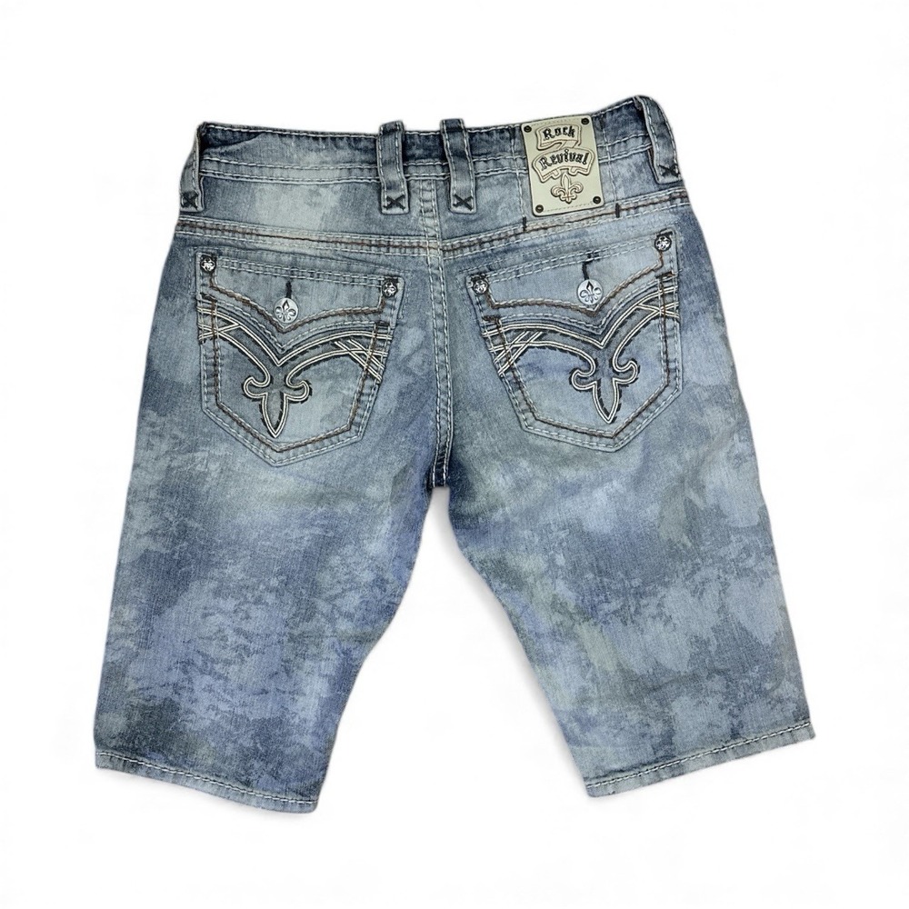 ROCK REVIVAL‎ NORRIS SHORTS MENS 31 INSEAM 13